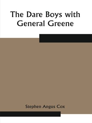 cover image of The Dare Boys with General Greene